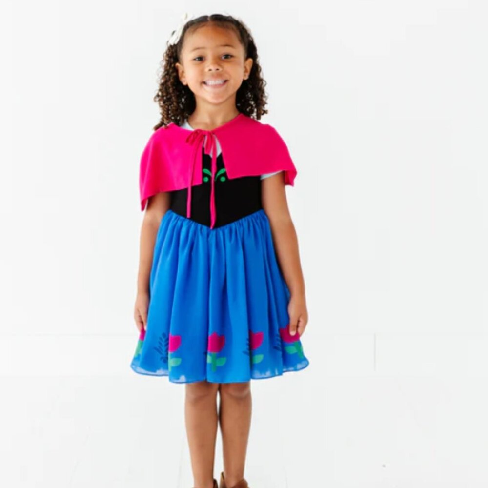 Taylor Joelle "Frozen" Snowdrift Adventure Dress & Cape
